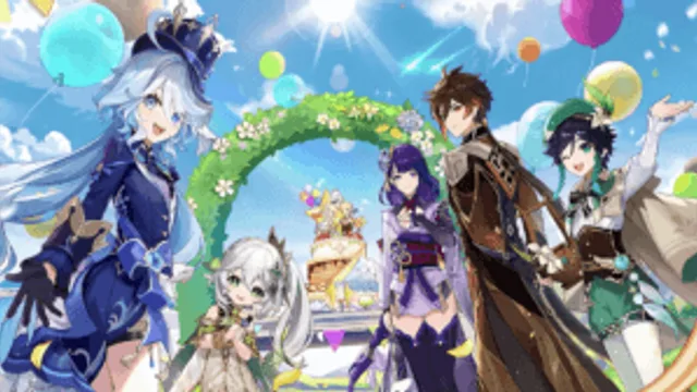 Genshin Impact game artwork